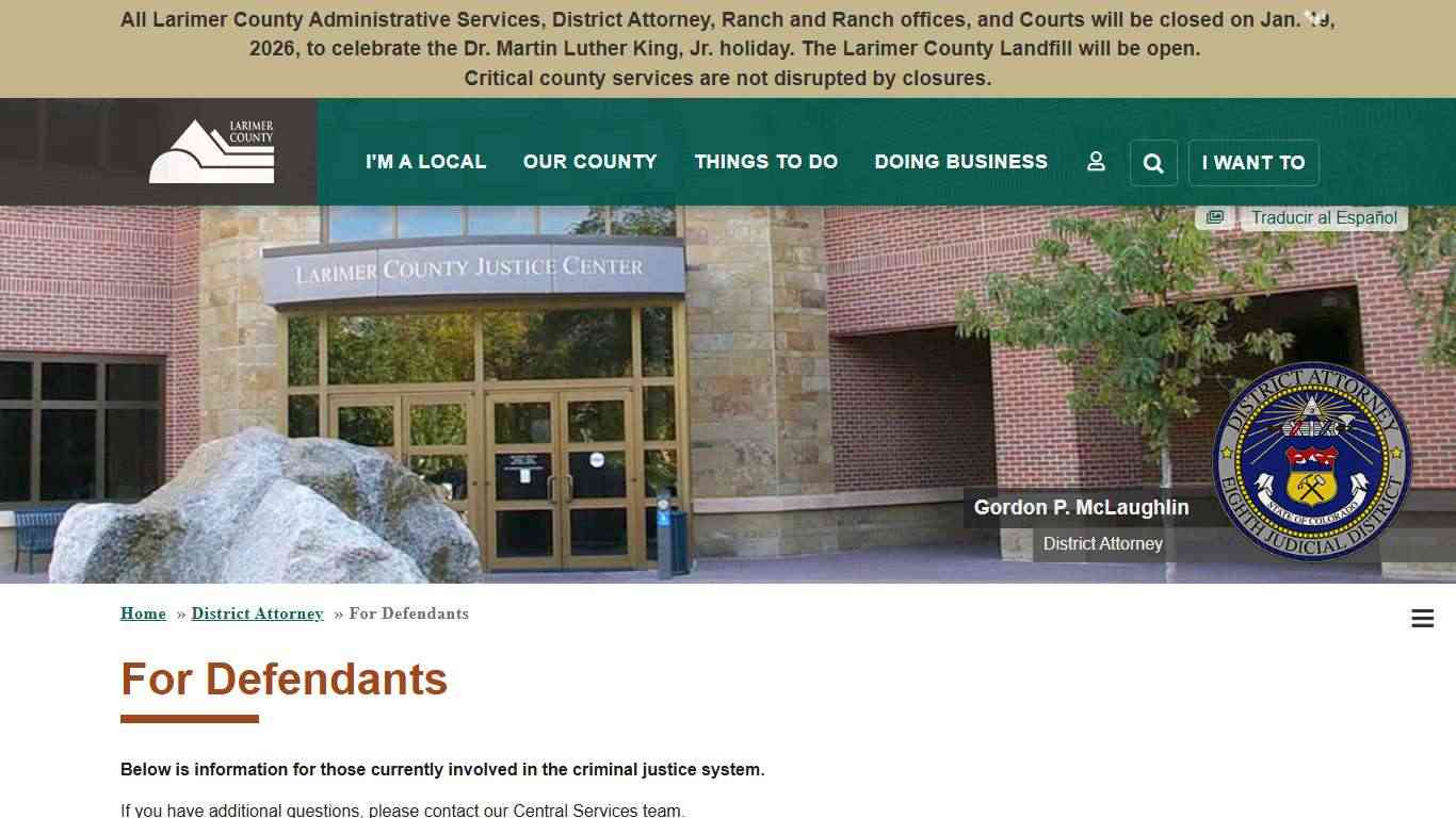 For Defendants | Larimer County